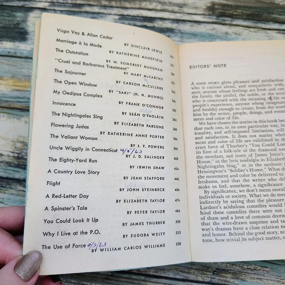 Short Story Masterpieces‎ ed. Warren and Erskine Dell Laurel Edition Vtg 1954 PB